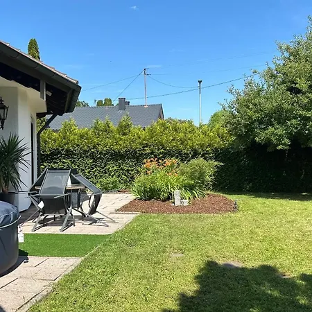 Appartement Neue Sonnige Ferienwohnung, Eigener Whirlpool, Nur 10 Min Zu Fuss Von Legoland Entfernt,80 M2 Stillvolle Nr 7 , Wunderschoener Garten Mit Terrasse, Fuer Den Ersten Fruehstueck Gefuellter Kuehlschrank,my Luxury